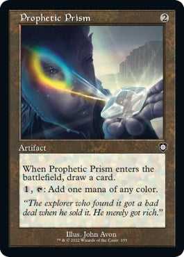 Image for Prophetic Prism (Retro Frame) (155) (BRC) - Magic: The Gathering
