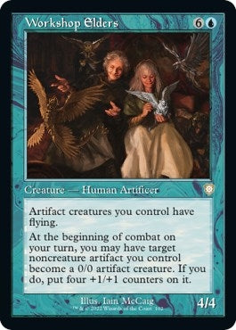 Image for Workshop Elders (Retro Frame) (102) (BRC) - Magic: The Gathering