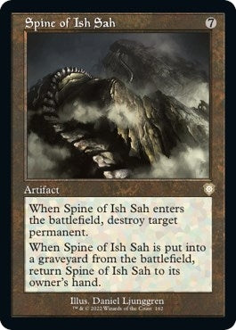 Image for Spine of Ish Sah (Retro Frame) (162) (BRC) - Magic: The Gathering
