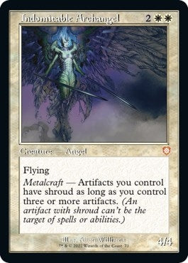 Image for Indomitable Archangel (Retro Frame) (72) (BRC) - Magic: The Gathering
