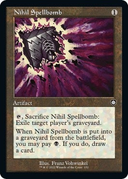 Image for Nihil Spellbomb (Retro Frame) (152) (BRC) - Magic: The Gathering
