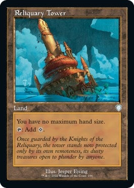 Image for Reliquary Tower (Retro Frame) (196) (BRC) - Magic: The Gathering