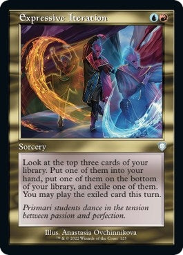 Image for Expressive Iteration (Retro Frame) (125) (BRC) - Magic: The Gathering