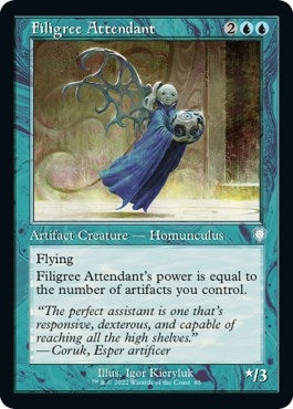 Image for Filigree Attendant (Retro Frame) (85) (BRC) - Magic: The Gathering