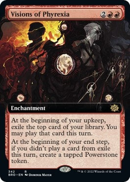Image for Visions of Phyrexia (Extended Art) (342) (BRO) - Magic: The Gathering