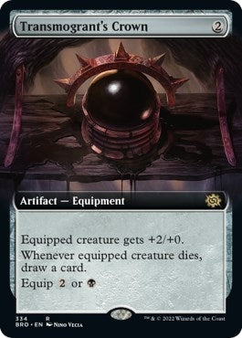 Image for Transmogrant's Crown (Extended Art) (334) (BRO) - Magic: The Gathering