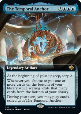 Image for The Temporal Anchor (Extended Art) (321) (BRO) - Magic: The Gathering