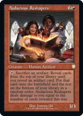 Image for Audacious Reshapers (Retro Frame) (112) (BRC) - Magic: The Gathering