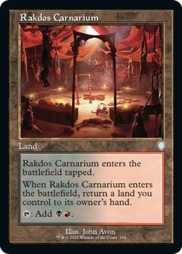 Image for Rakdos Carnarium (Retro Frame) (194) (BRC) - Magic: The Gathering