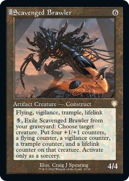 Image for Scavenged Brawler (Retro Frame) (17) (BRC) - Magic: The Gathering