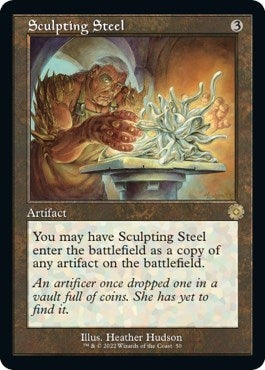 Image for Sculpting Steel (50) (BRR) - Magic: The Gathering