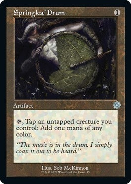 Image for Springleaf Drum (55) (BRR) - Magic: The Gathering