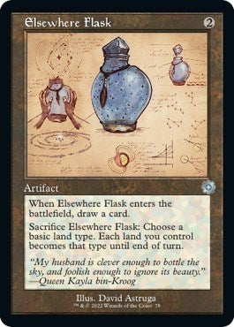 Image for Elsewhere Flask (Schematic) (78) (BRR) - Magic: The Gathering