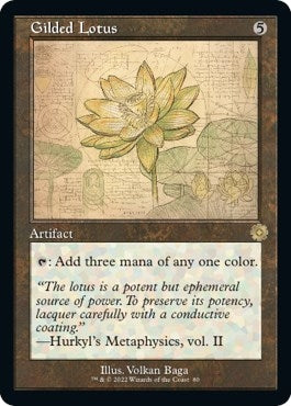 Image for Gilded Lotus (Schematic) (80) (BRR) - Magic: The Gathering