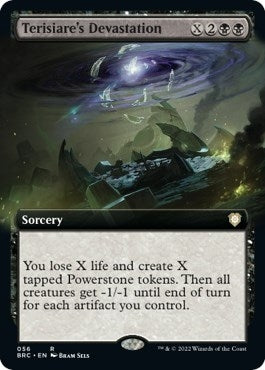 Image for Terisiare's Devastation (Extended Art) (56) (BRC) - Magic: The Gathering