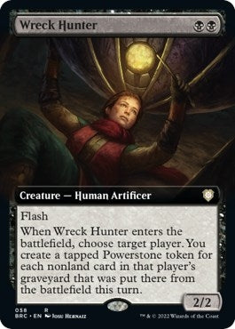 Image for Wreck Hunter (Extended Art) (58) (BRC) - Magic: The Gathering