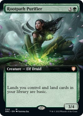 Image for Rootpath Purifier (Extended Art) (44) (BRC) - Magic: The Gathering