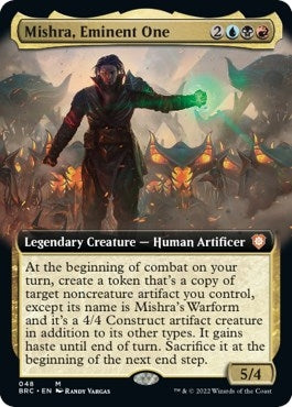 Image for Mishra, Eminent One (Extended Art) (48) (BRC) - Magic: The Gathering