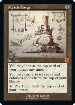 Image for Mystic Forge (Schematic) (99) (BRR) - Magic: The Gathering