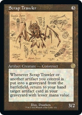 Image for Scrap Trawler (Schematic) (112) (BRR) - Magic: The Gathering