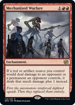 Image for Mechanized Warfare (139) (BRO) - Magic: The Gathering