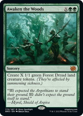 Image for Awaken the Woods (170) (BRO) - Magic: The Gathering