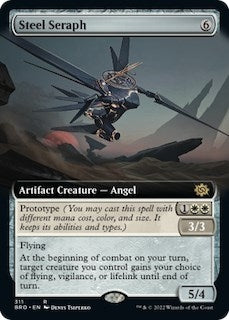 Image for Steel Seraph (Extended Art) (311) (BRO) - Magic: The Gathering