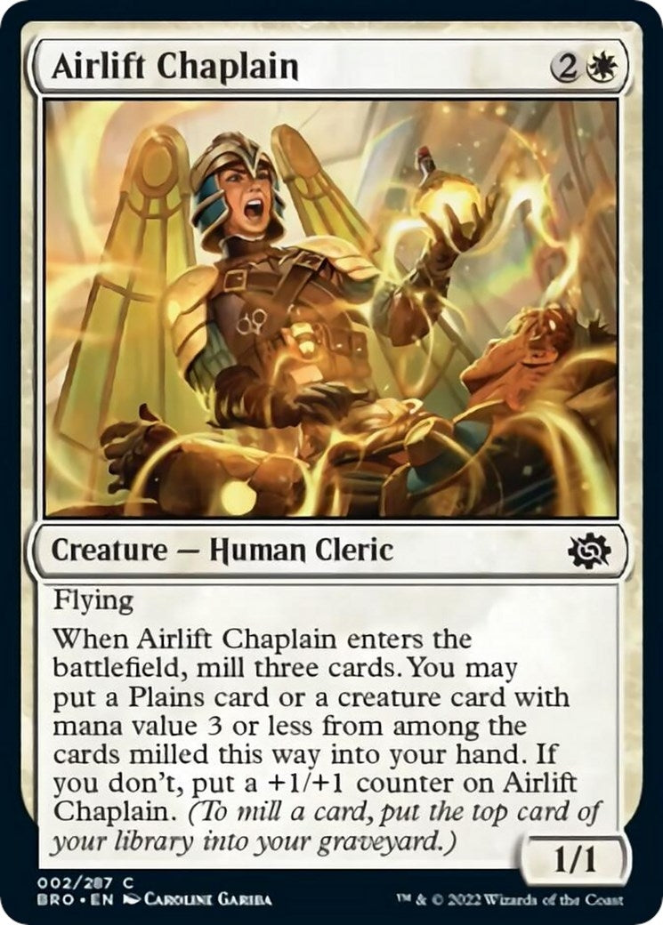 Airlift Chaplain (2) (BRO)