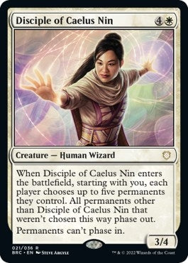 Image for Disciple of Caelus Nin (21) (BRC) - Magic: The Gathering