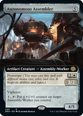 Image for Autonomous Assembler (Extended Art) (309) (BRO) - Magic: The Gathering