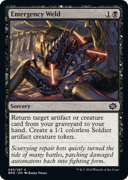 Image for Emergency Weld (93) (BRO) - Magic: The Gathering