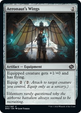 Image for Aeronaut's Wings (231) (BRO) - Magic: The Gathering