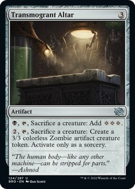 Image for Transmogrant Altar (124) (BRO) - Magic: The Gathering