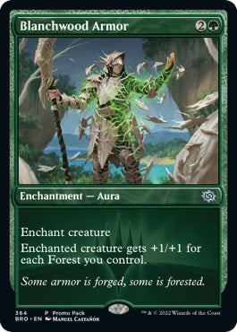 Image for Blanchwood Armor (384) (PPBRO) - Magic: The Gathering