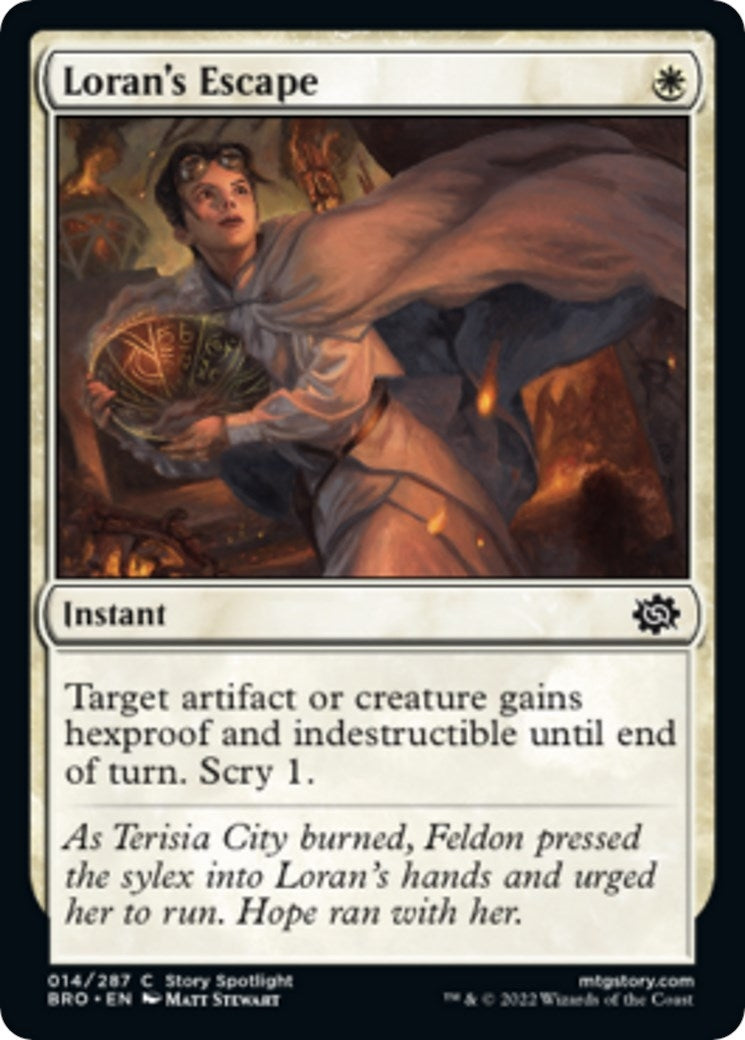 Image for Loran's Escape (14) (BRO) - Magic: The Gathering