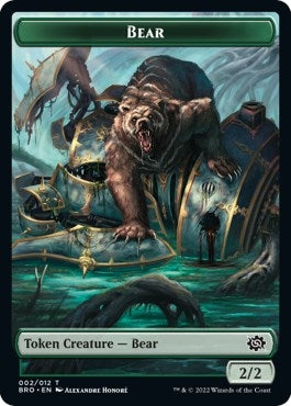 Image for Bear Token (2) (BRO) - Magic: The Gathering