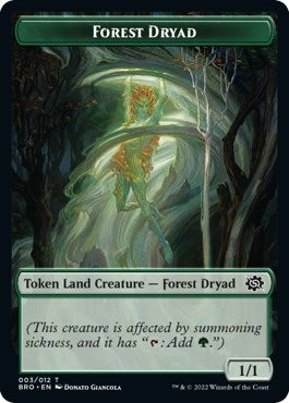 Image for Forest Dryad Token (3) (BRO) - Magic: The Gathering