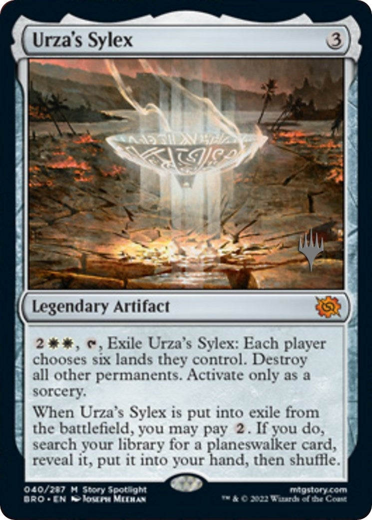 Image for Urza's Sylex (40) (PPBRO) - Magic: The Gathering