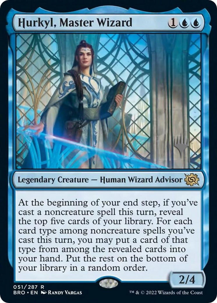 Image for Hurkyl, Master Wizard (51) (PPBRO) - Magic: The Gathering