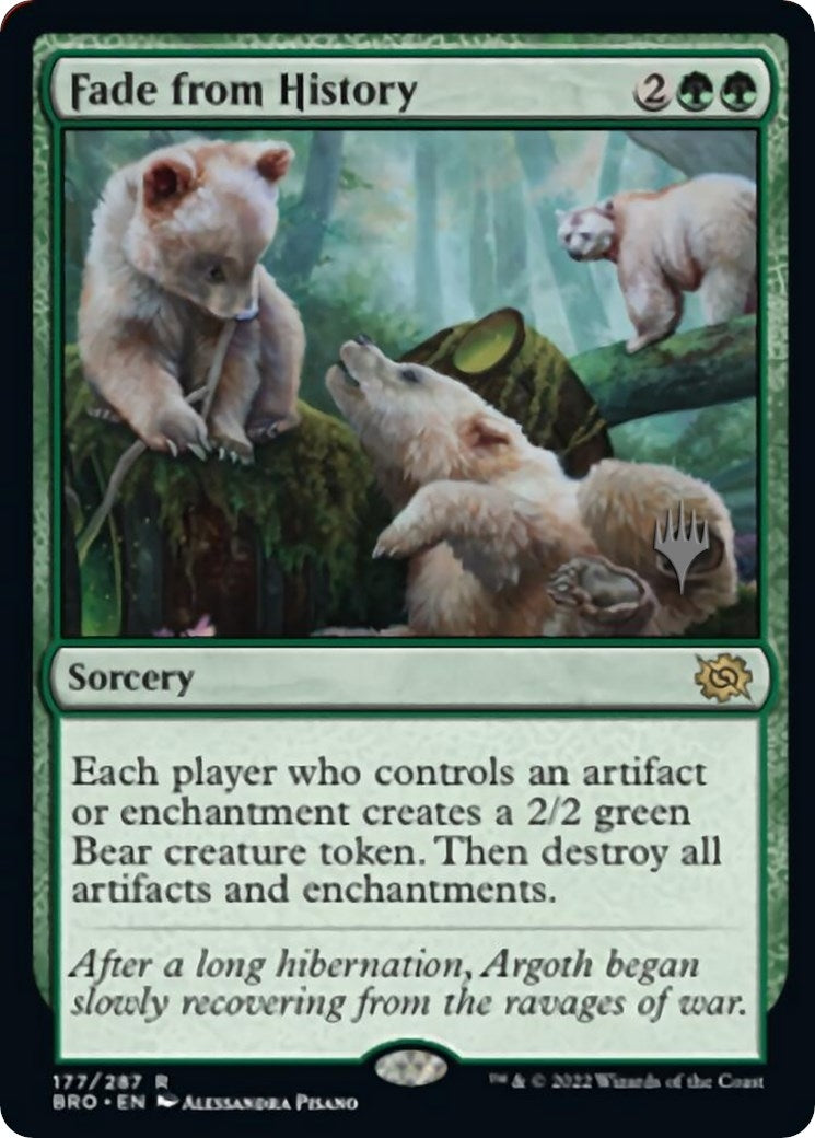 Image for Fade from History (177) (PPBRO) - Magic: The Gathering