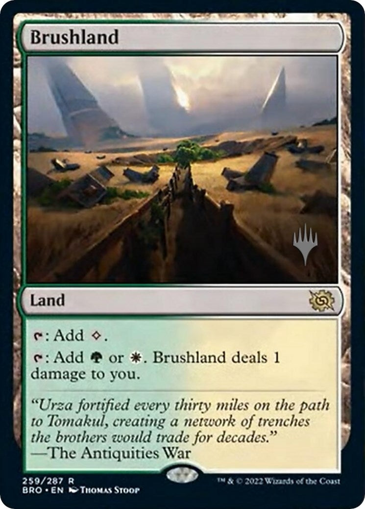 Image for Brushland (259) (PPBRO) - Magic: The Gathering