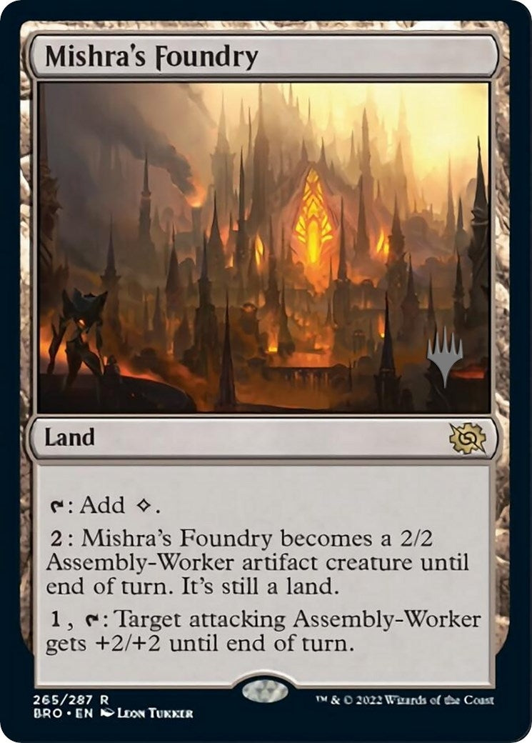 Image for Mishra's Foundry (265) (PPBRO) - Magic: The Gathering