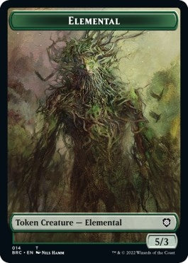 Image for Elemental Token (14) (BRC) - Magic: The Gathering