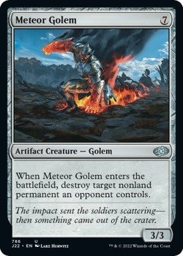 Image for Meteor Golem (786) (J22) - Magic: The Gathering