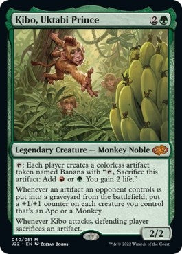 Image for Kibo, Uktabi Prince (40) (J22) - Magic: The Gathering