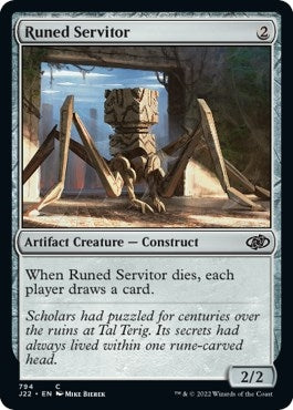 Image for Runed Servitor (794) (J22) - Magic: The Gathering