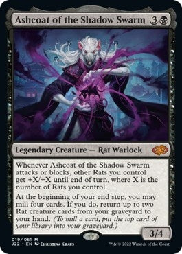 Image for Ashcoat of the Shadow Swarm (19) (J22) - Magic: The Gathering