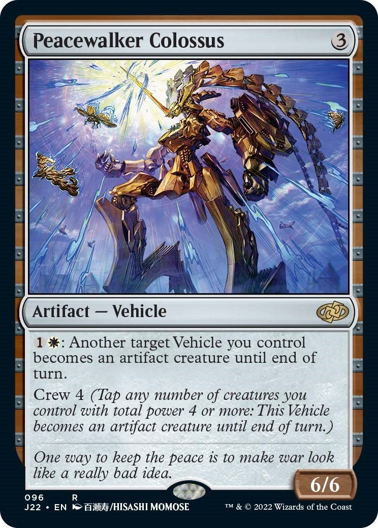 Image for Peacewalker Colossus (96) (J22) - Magic: The Gathering