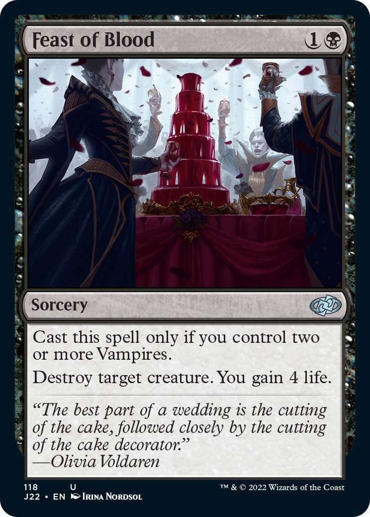 Image for Feast of Blood (118) (J22) - Magic: The Gathering