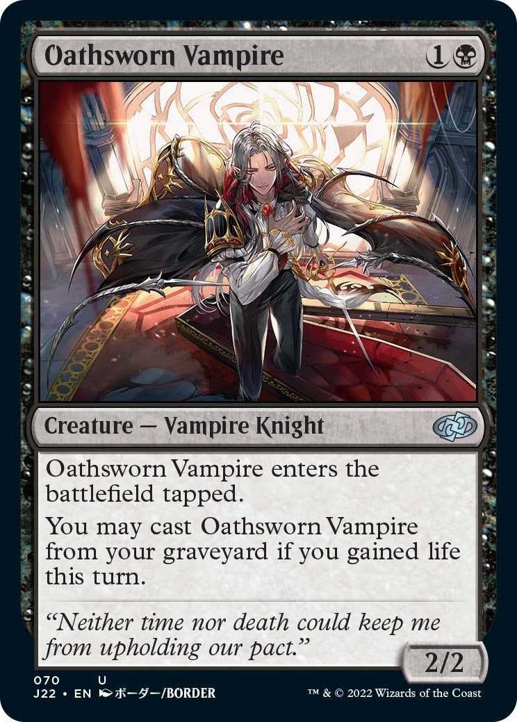 Image for Oathsworn Vampire (70) (J22) - Magic: The Gathering